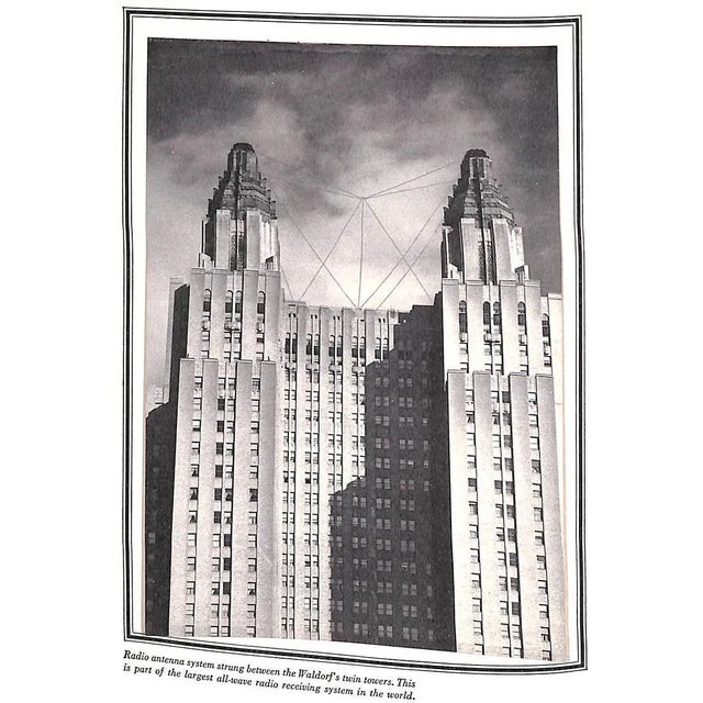 "The Unofficial Palace of New York a Tribute to the Waldorf-Astoria" 1939 Crowninshield, Frank [Edited By] For Sale - Image 14 of 18