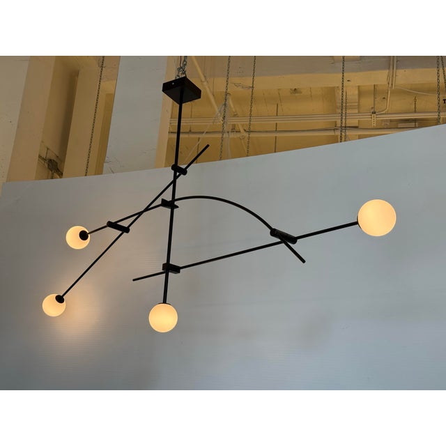 Atelier De Troupe Tempo Chandelier For Sale In San Francisco - Image 6 of 12