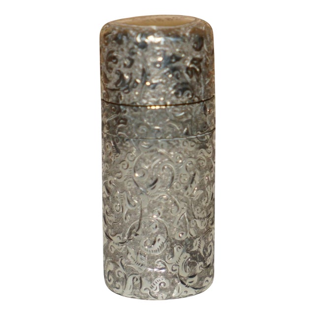 Sterling Silver Scent Bottle, 1881 For Sale