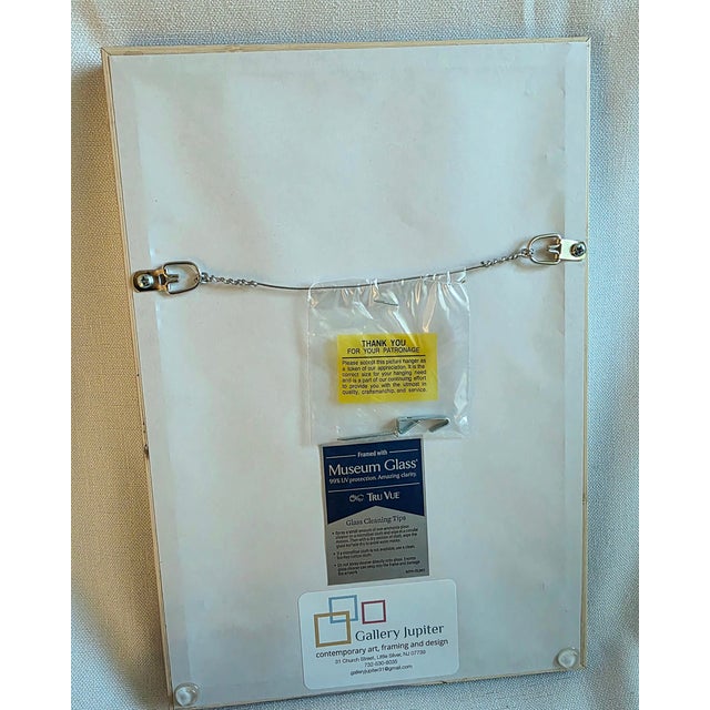 Illustration Framed Print on Archival Paper For Sale - Image 3 of 3