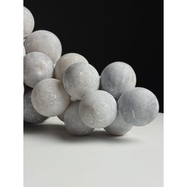 Grey Alabaster Grape Cluster For Sale - Image 17 of 18