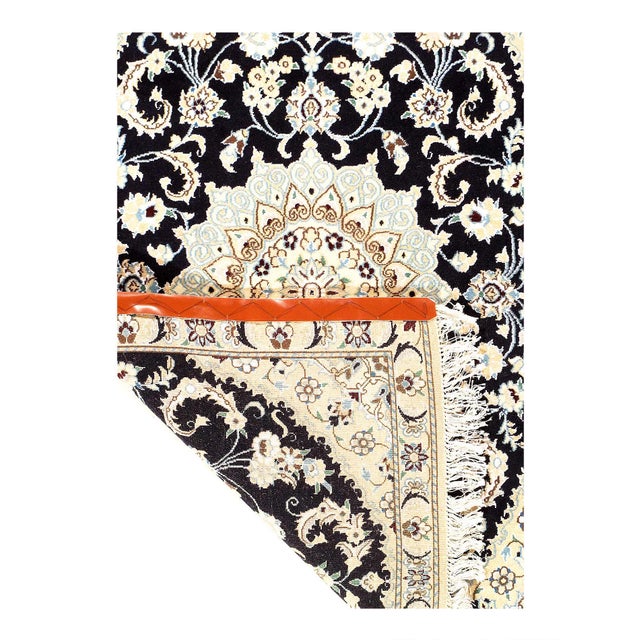 Traditional Pasargad DC Fine Hand Knotted Silk & Wool Rug For Sale - Image 3 of 3