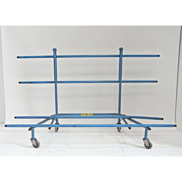 Blue Lazy Work Sofa with Seat Cushion and Neck Support, 1990s For Sale - Image 8 of 18
