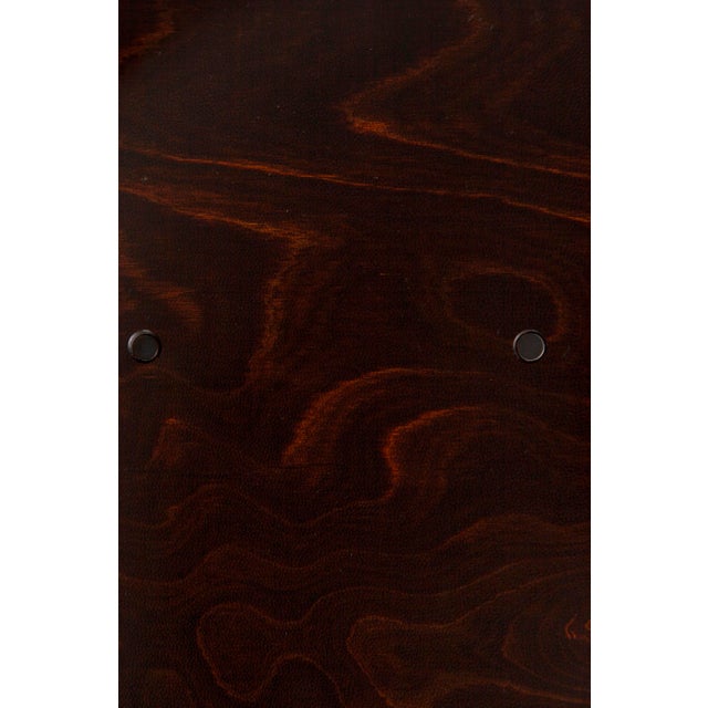 Vintage German Flötotto Pagwood Chairs in Chrome and Plywood, 1980s, Set of 6 For Sale - Image 10 of 11