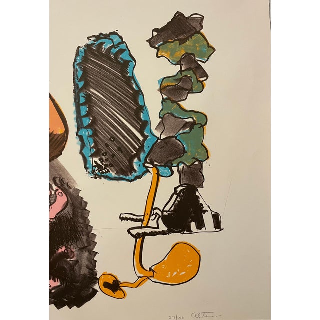 John Altoon (1925-1969) UNTITLED, 1966, color lithograph, hand signed in pencil and inscribed trail proof II, sheet 29 ¾ x...