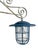 Metal Caged Outdoor Wall Lantern Light with Scroll Bracket, 1960s For Sale - Image 7 of 12