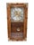 Timeless Elegance: 1970 Howard Miller "Faux Bamboo" Chiming Wall Clock ​Bring a touch of mid-century sophistication and...