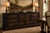 Commanding in scale and exceptionally substantial in construction, this monumental vintage Mediterranean Revival dresser...