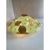 Mid-century modern green whater-lily Sputnik flush mount. Transparent and green sanded Wather-lily, elements of Murano...