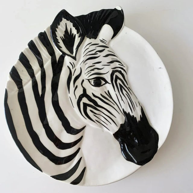 Vintage Zebra Plates for Bonwit Teller Set of 6 Chairish