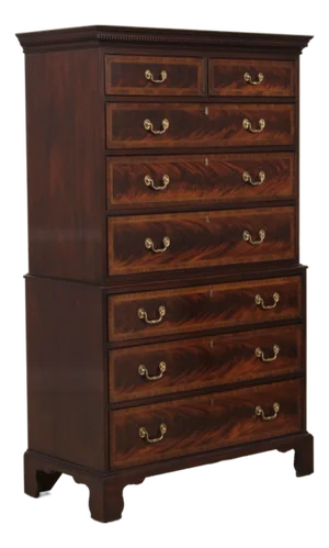 Henkel Harris Nancy Whit Inlaid Mahogany Chest