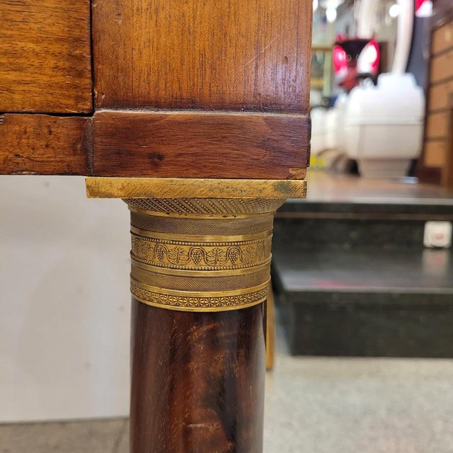 French Plat Desk Table For Sale - Image 5 of 18