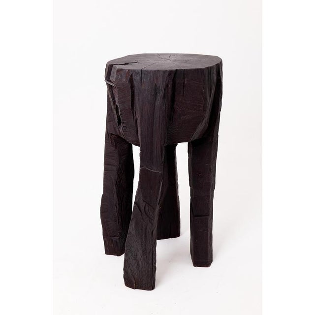 Sculptural Side Table by Logniture For Sale - Image 12 of 18
