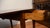 1930s Pair of English Regency Mahogany Banded Satinwood Pembroke Side Tables / End Tables For Sale - Image 11 of 16