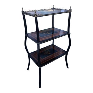 19th Century French Etagere / End Table For Sale