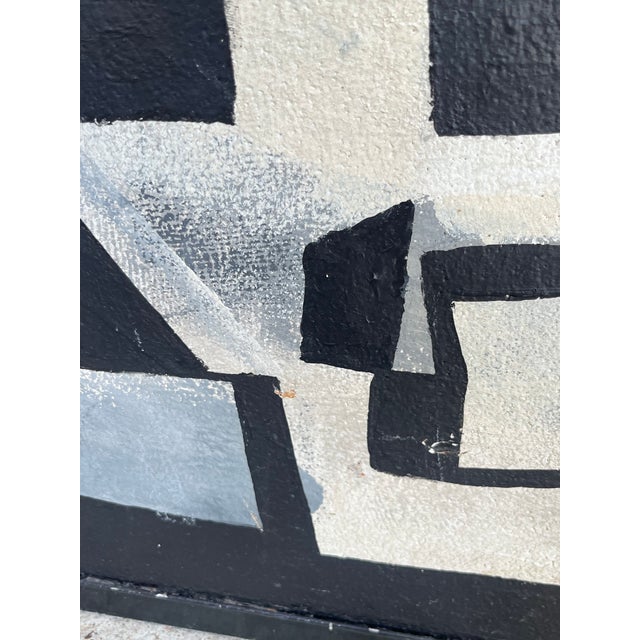 Vintage 1980s Large Cubist Wizard of Oz Figural Painting For Sale - Image 6 of 18