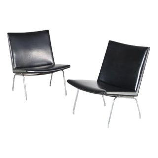 Set of Airport Chairs by Hans J. Wegner for Ap Stolen, Denmark For Sale