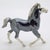 Metal Vintage Italian Handmade Genuine Sterling Silver 925 Darkened Horse Large Figurine For Sale - Image 7 of 10