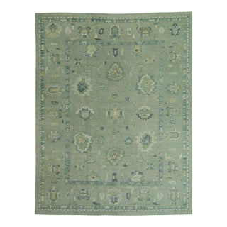 Turkish Oushak Rug 11'11" x 15'3" #19058 For Sale