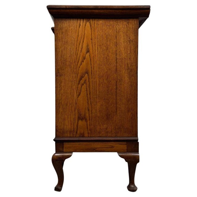 Early 20th Century English Oak Sideboard For Sale - Image 12 of 14