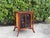 Contemporary Vintage Palecek Hand-Painted Bamboo Accent Cabinet With Grasscloth Panels For Sale - Image 3 of 13
