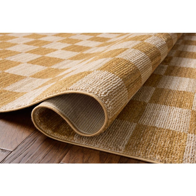 Loloi Rugs Chris Loves Julia x Loloi Calvin Apricot / Ivory 7'-10" x 10' Area Rug For Sale - Image 4 of 6