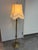 Brass Antique Spiral Brass Floor Lamp For Sale - Image 8 of 12