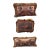 Three Pulvermacher Designs New York City Decorative Pillow With Fringe Set For Sale