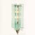 Mid-Century Modern Fontana Arte Style Glass & Nickel Sconce For Sale - Image 4 of 10