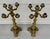 Exceptional Pair of French Restoration Period Gilt Bronze 5-Light Candelabras France, Circa 1830 For Sale - Image 15 of 18