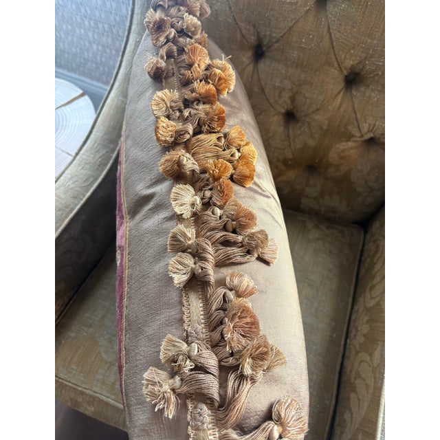 2010s Tapestry Pillow For Sale - Image 5 of 8