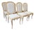 Vintage Regency Serge Roche Style Faux Bois Dining Chairs - Set of 6 For Sale