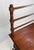 Wood Antique Rustic Wood Baker's Rack / Wash Stand With Slotted Gallery & Lower Shelf For Sale - Image 7 of 13