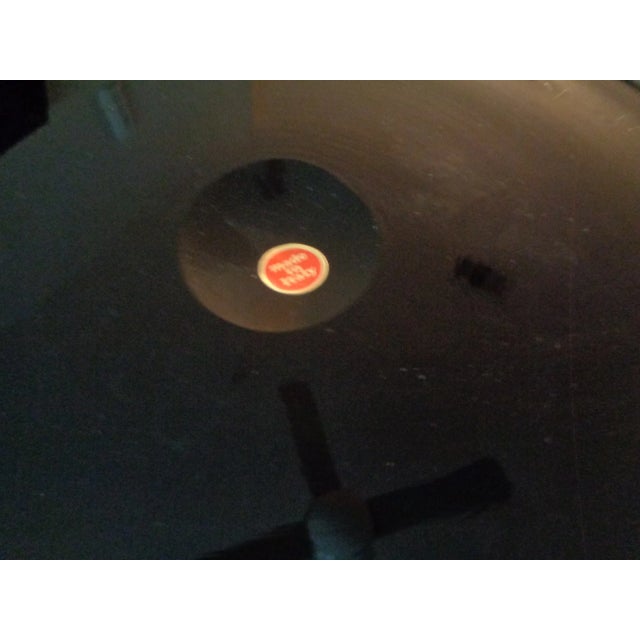 Large Black Italian Centerpiece Plate For Sale - Image 4 of 7