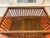 Large Antique Oak Slat Market Basket | Primitive General Store Produce Display Crate | Mission Style Farmhouse Storage For Sale - Image 13 of 17