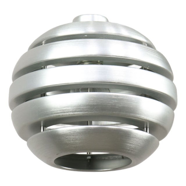 Vintage Italian Aluminum Beehive Pendant Lamp, 1980s For Sale