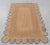 French Blue Scallop Edge Jute Rug 10x14 Ft. For Sale - Image 12 of 12