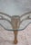 Bronze Base Glass Top Designer Coffee Table For Sale - Image 4 of 12