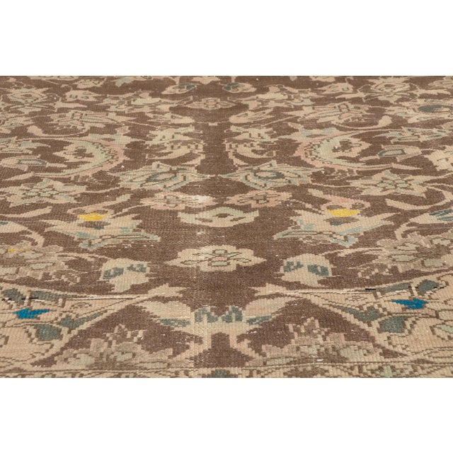 Early 20th Century Antique Persian Bakhtiari Rug, 06'05 X 10'11 For Sale - Image 5 of 10