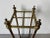 Rustic European 1960's Vintage Solid Brass Umbrella Stand/ Sold For Sale - Image 3 of 11