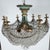 1960s Neoclassical Crystal Beaded "Swag" Flush Mount Fixture For Sale - Image 12 of 12