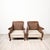 1920s Pair of Edwardian Caned Club Chairs, Circa 1920 For Sale - Image 5 of 11