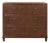 Matthew Izzo Home Pascal Provincial Brown Oak Three Drawer Chest With Brass Accents For Sale