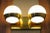 Not Yet Made - Made To Order Siderale Twin Shades Brass and Lattimo Glass Sconce by Silvio Piattelli For Sale - Image 5 of 13
