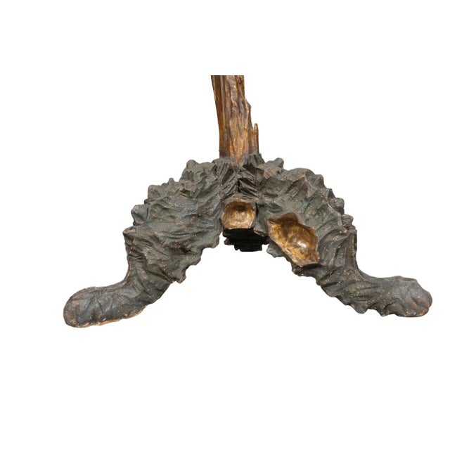 Venetian Gilded And Painted Grotto Table For Sale - Image 4 of 12