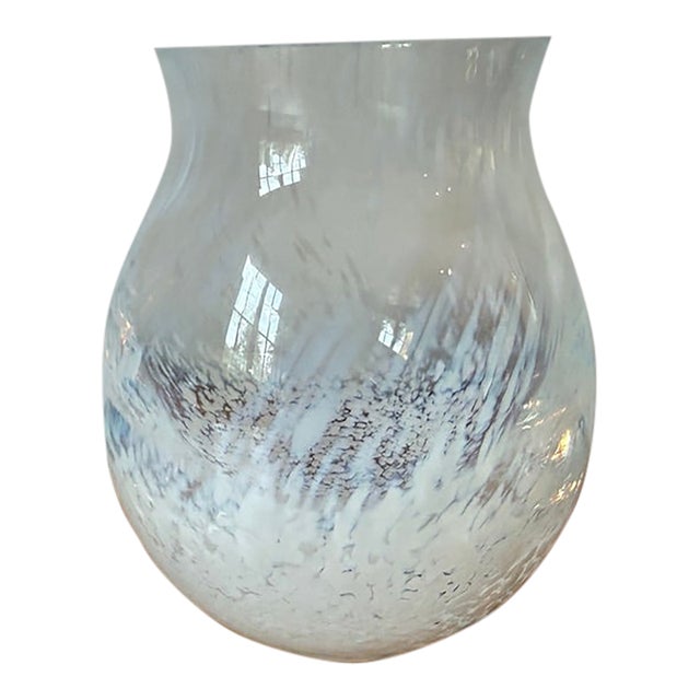 Petite Caithness Hand Blown Glass Vase/Votive Holder For Sale