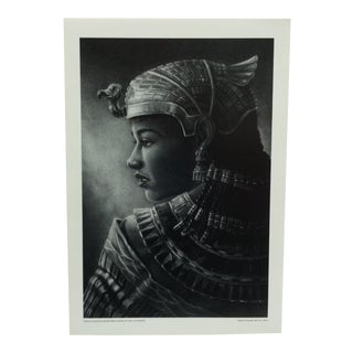1985 "Nefertari" Jay C. Allen Original Bakari Editions Poster For Sale