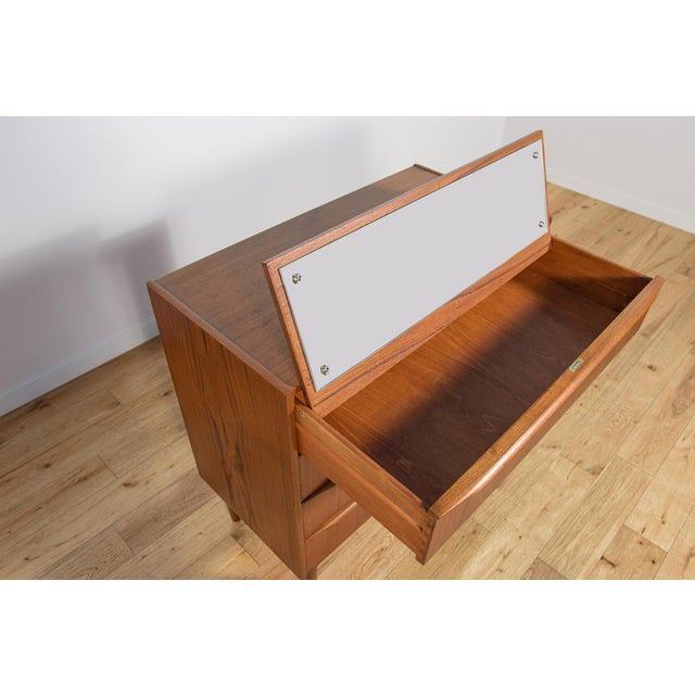 Mid-Century Teak Dresser with Dressing Table, Denmark, 1960s For Sale - Image 10 of 18