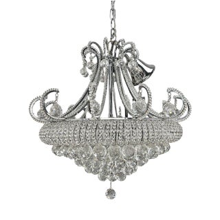 Vintage Crystal Chandelier, 1970s For Sale