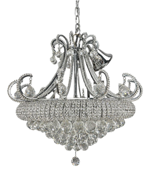 Vintage Crystal Chandelier, 1970s